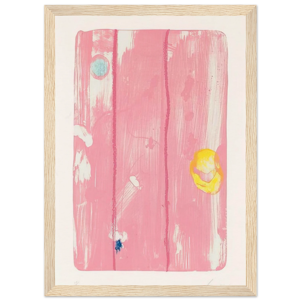 Reflections VIII - 1995 Framed Poster | Helen Frankenthaler Framed Prints Wall Art | Frankenthaler Helen