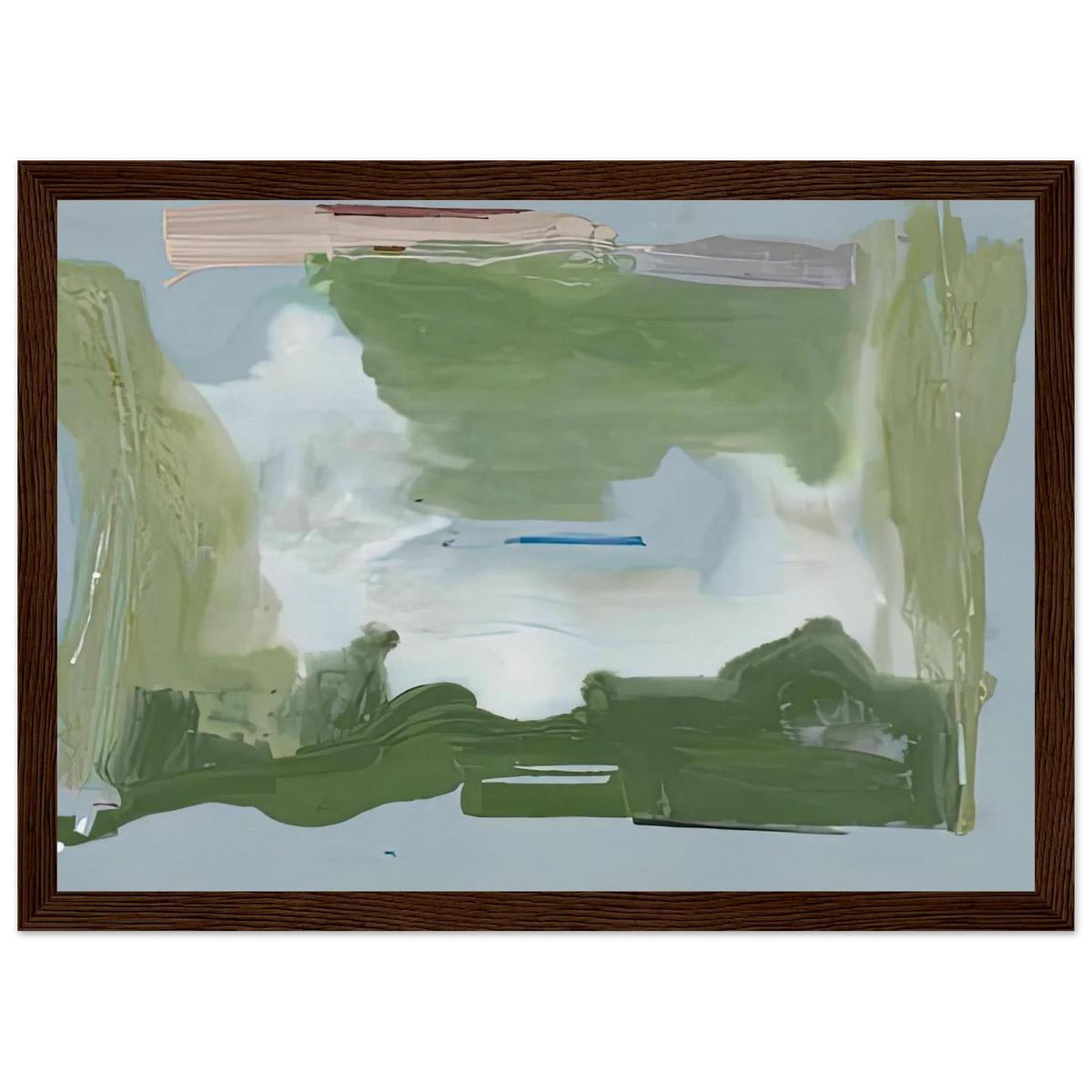 Lush Spring, 1975- Framed Poster | Helen Frankenthaler Framed Prints Wall Art | Frankenthaler Helen