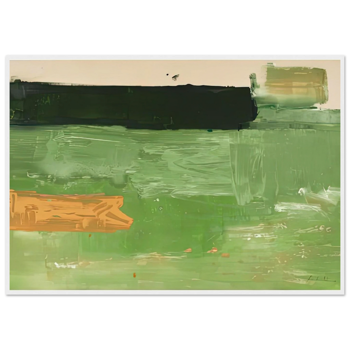 Mediterranean, 1981- Framed Poster | Helen Frankenthaler Framed Prints Wall Art | Frankenthaler Helen