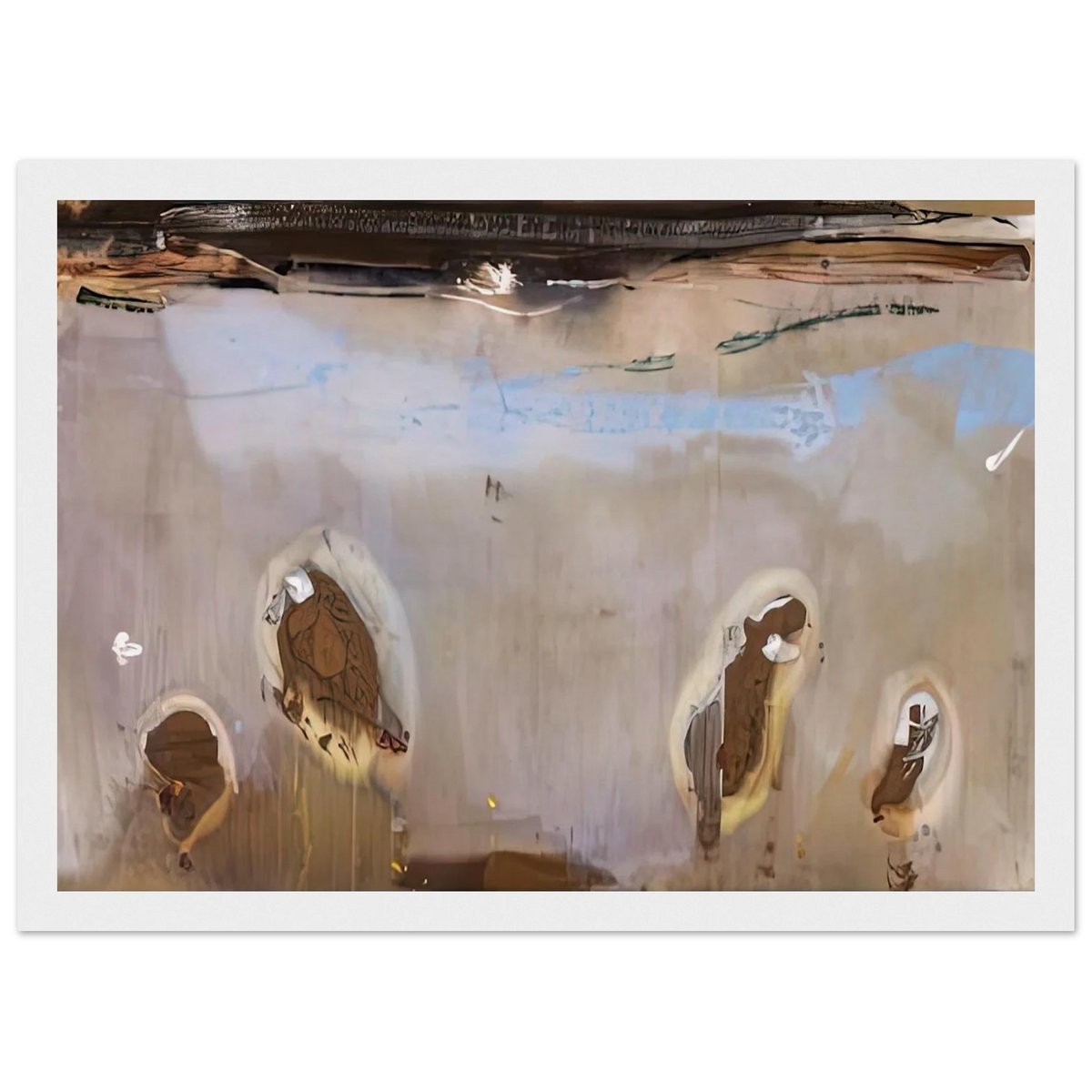 Tethys, 1981- Framed Poster | Helen Frankenthaler Framed Prints Wall Art | Frankenthaler Helen