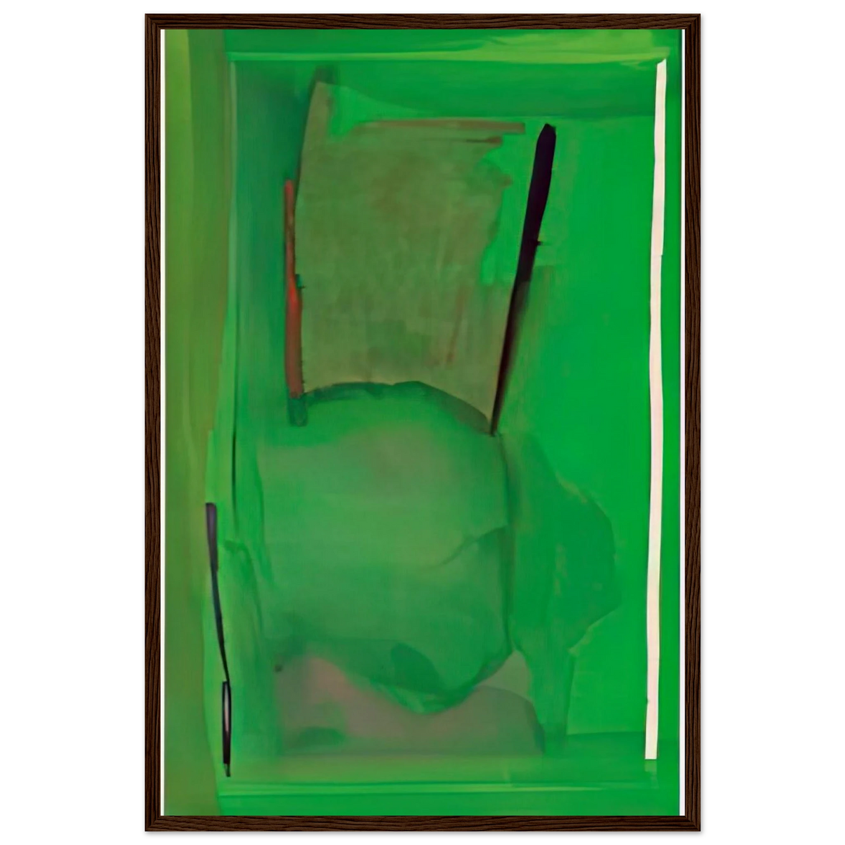 Ocean Drive West #2, 1974- Framed Poster | Helen Frankenthaler Framed Prints Wall Art | Frankenthaler Helen