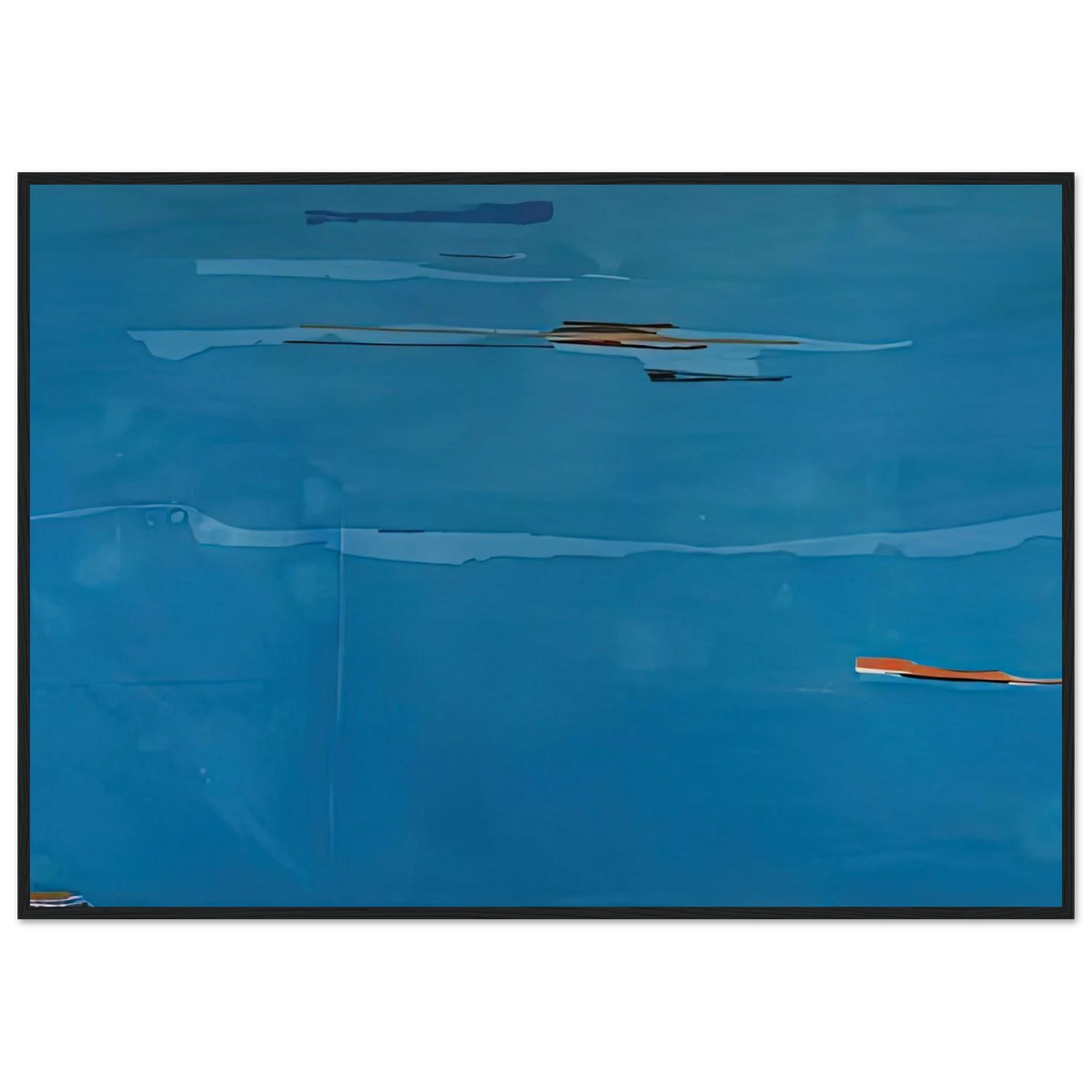 Ocean Drive West #1, 1974- Framed Poster | Helen Frankenthaler Framed Prints Wall Art | Frankenthaler Helen