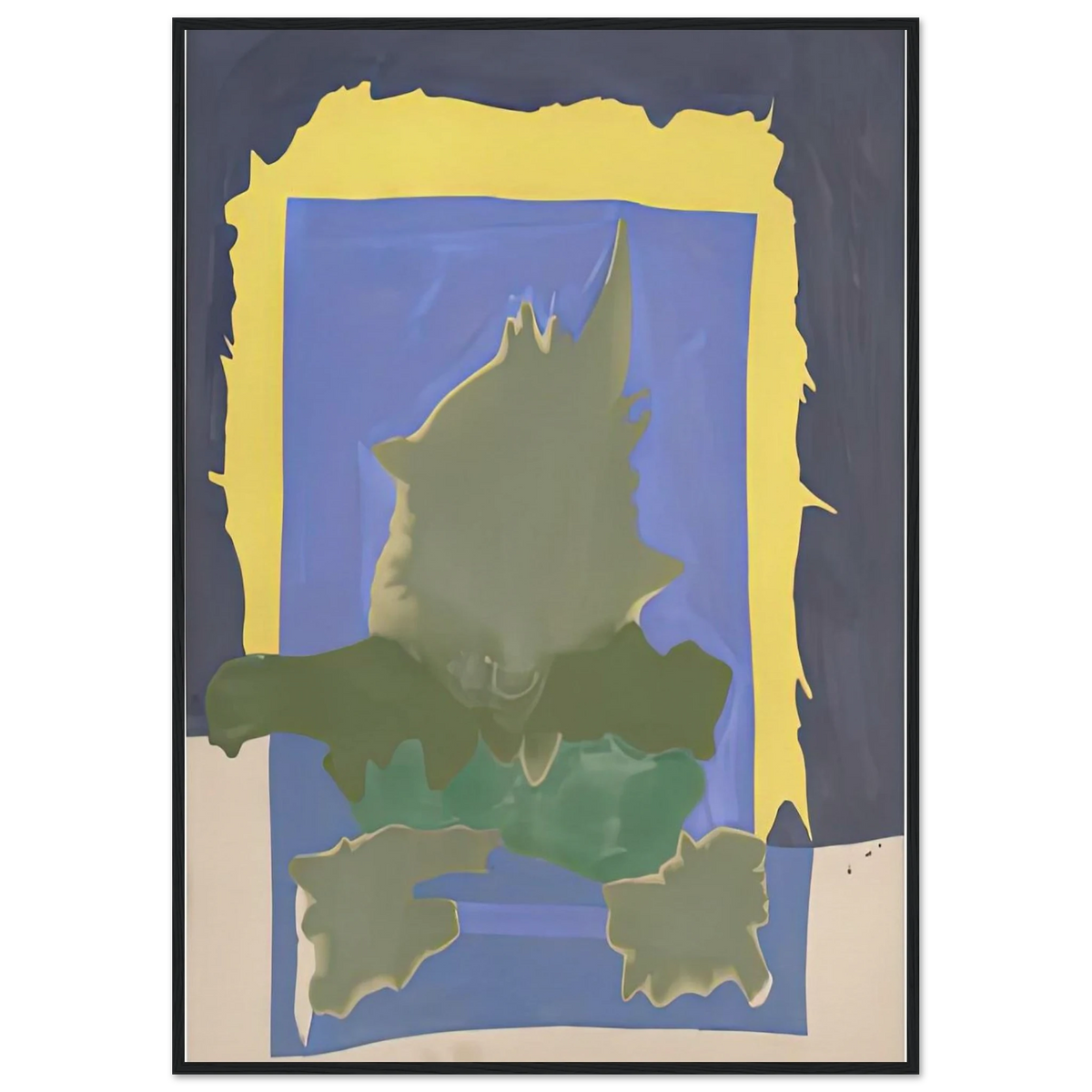 Interior Landscape, 1964- Framed Poster | Helen Frankenthaler Framed Prints Wall Art | Frankenthaler Helen