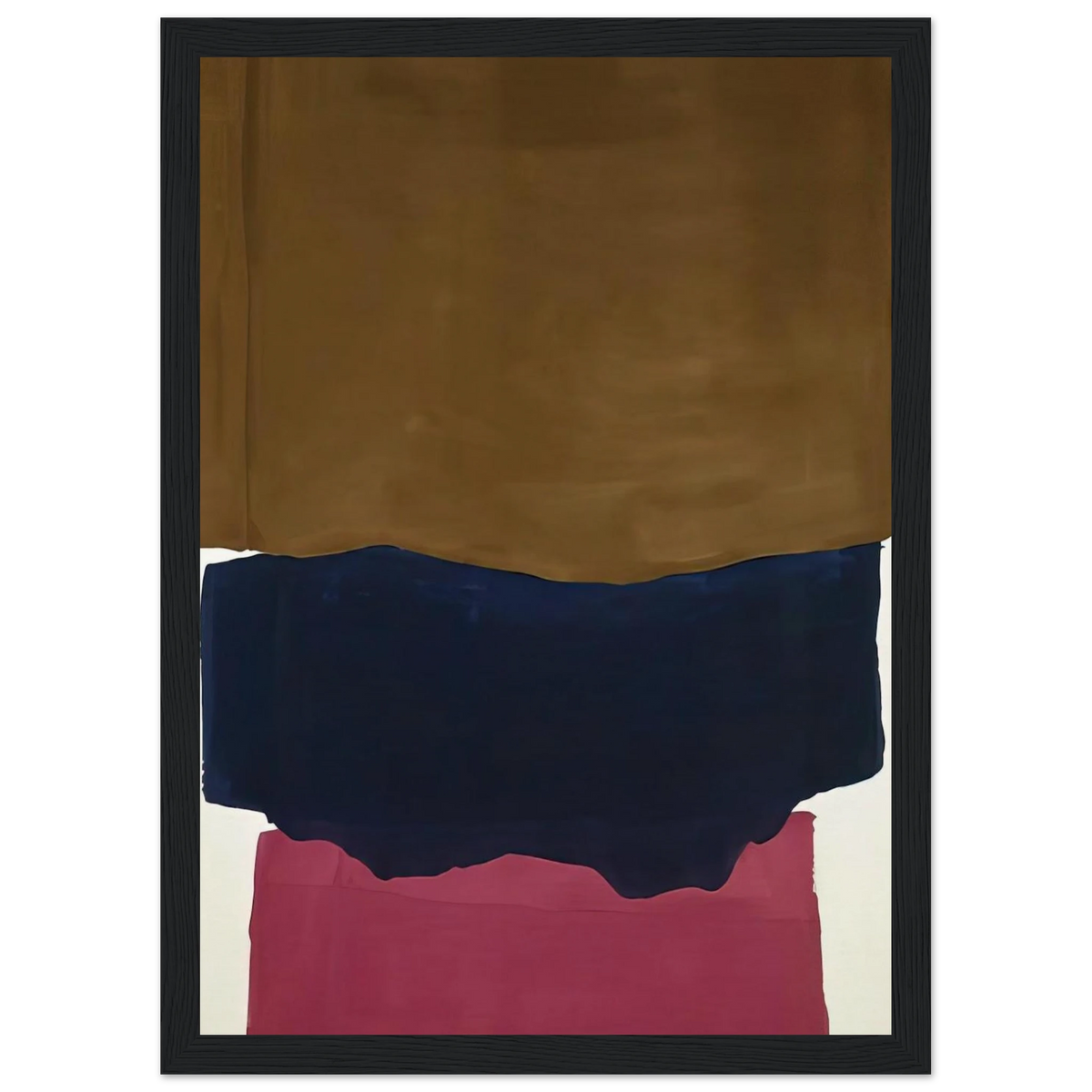 Indian Summer - 1967 Framed Poster | Helen Frankenthaler Framed Prints Wall Art | Frankenthaler Helen