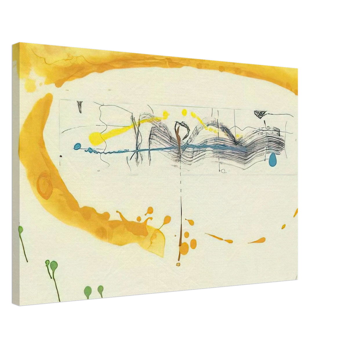 Making Music - 2000 Canvas | Helen Frankenthaler Canvas | Frankenthaler Helen