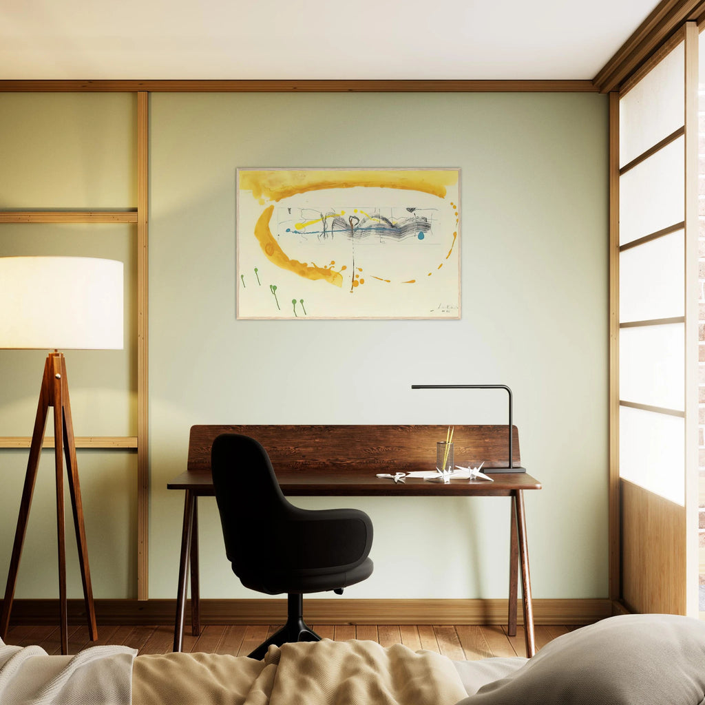 Making Music - 2000 Framed Poster | Helen Frankenthaler Framed Prints Wall Art | Frankenthaler Helen