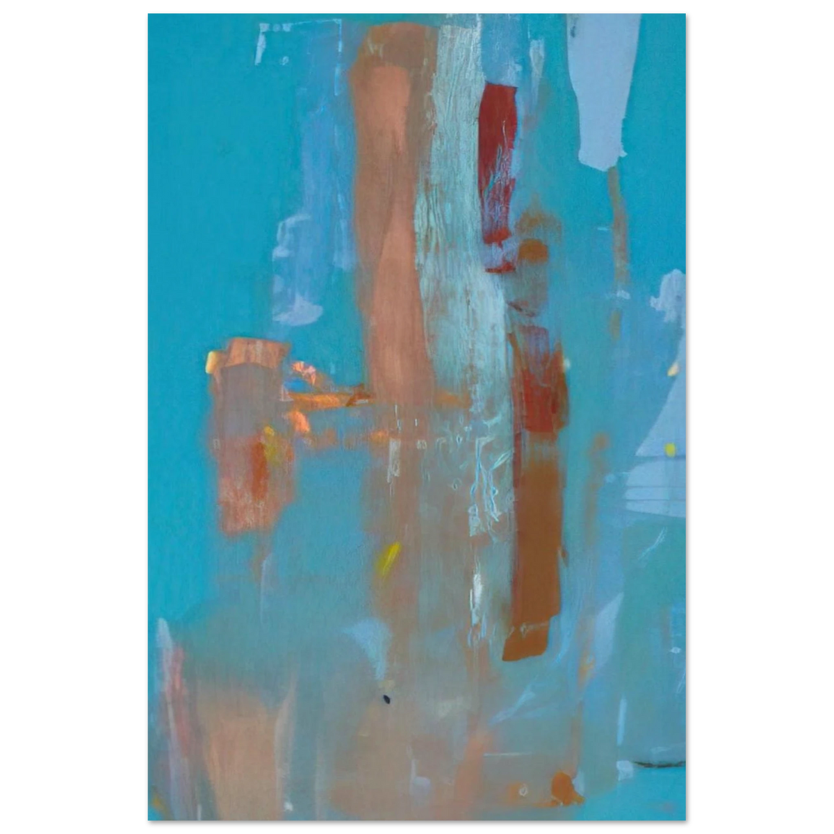 In on Blue - 1976 Poster | Helen Frankenthaler Poster | Frankenthaler Helen