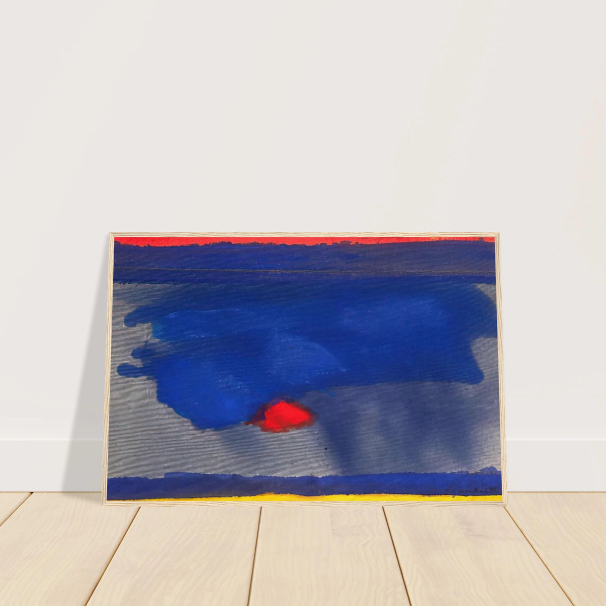 Provincetown - 1964 Framed Poster | Helen Frankenthaler Framed Prints Wall Art | Frankenthaler Helen