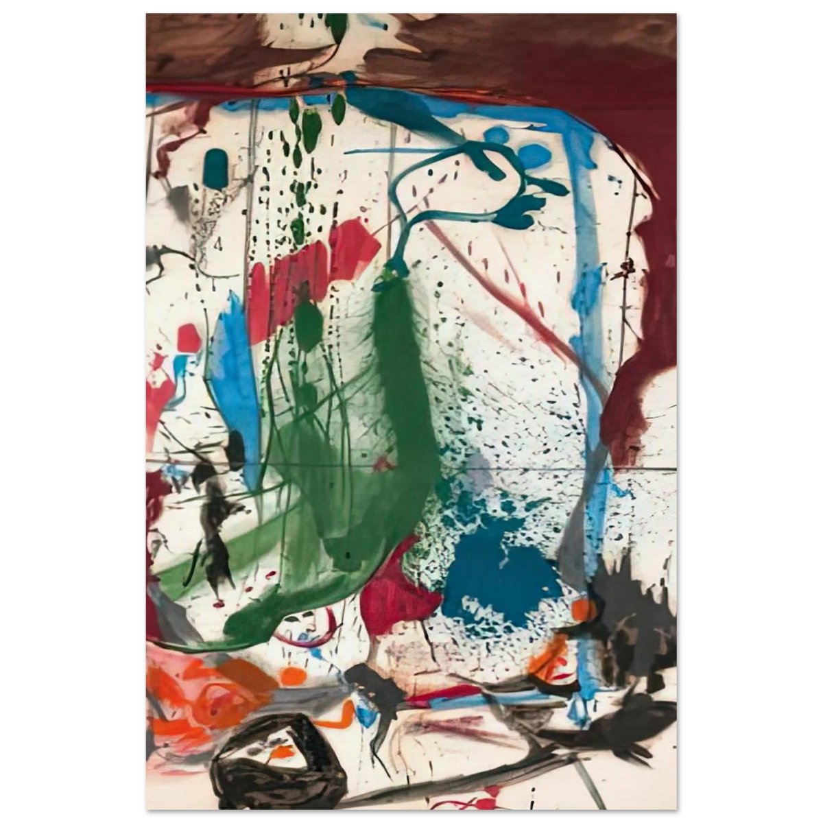 Las Mayas, 1958- Poster | Helen Frankenthaler Poster | Frankenthaler Helen