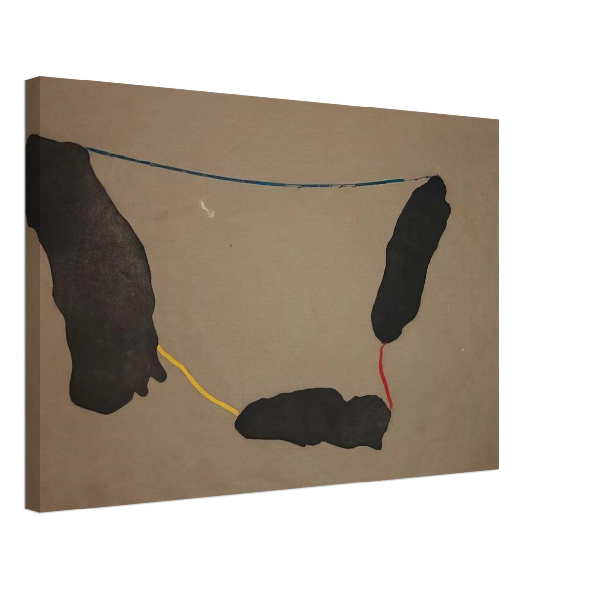 Connected By Joy - 1973 Canvas | Helen Frankenthaler Canvas | Frankenthaler Helen