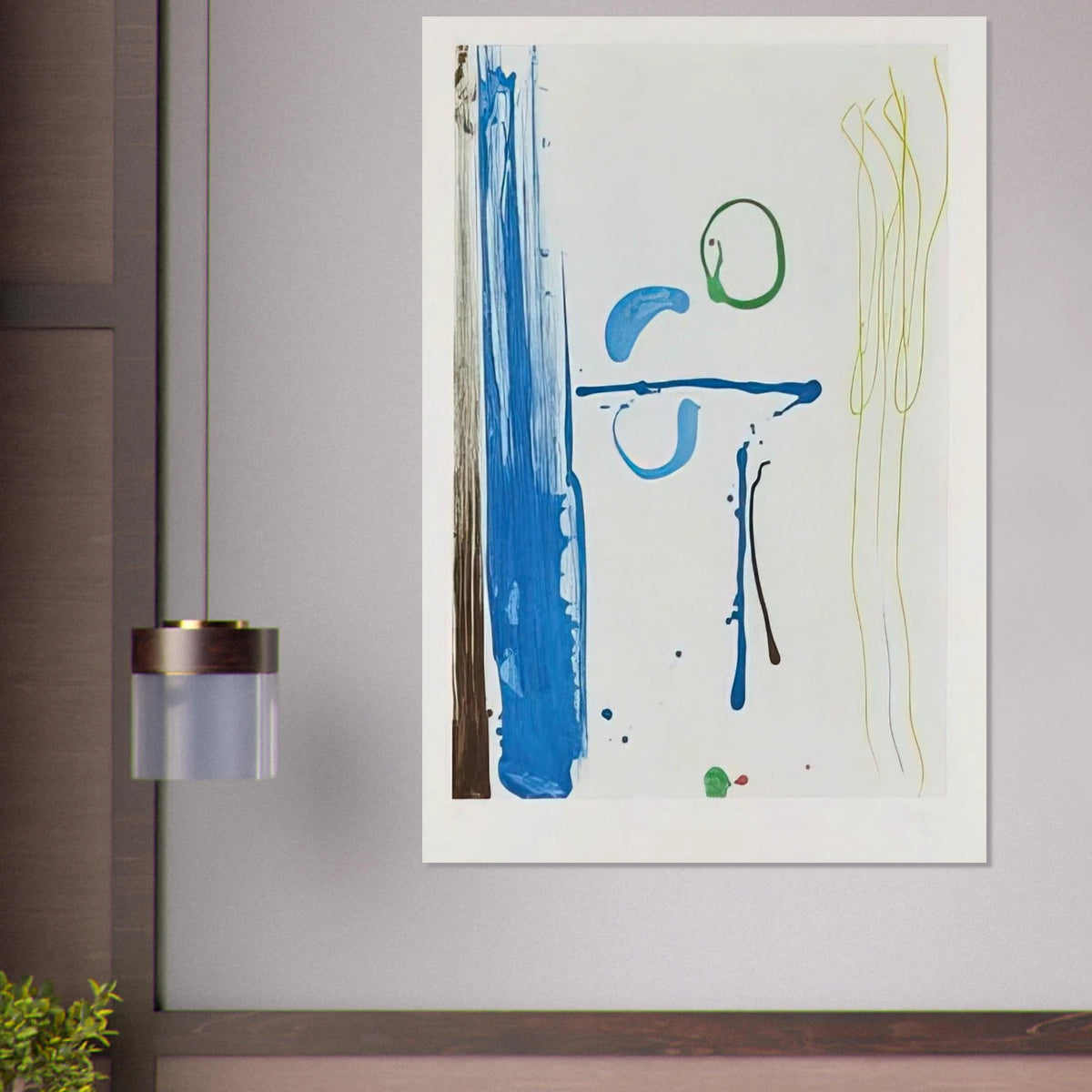 Sunshine After Rain - 1987 Poster | Helen Frankenthaler Poster | Frankenthaler Helen