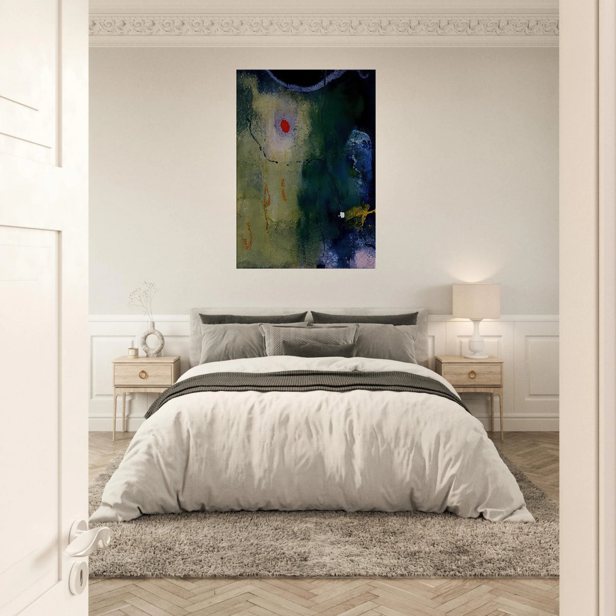 The Other Side of the Moon - 1995 Canvas | Helen Frankenthaler Canvas | Frankenthaler Helen
