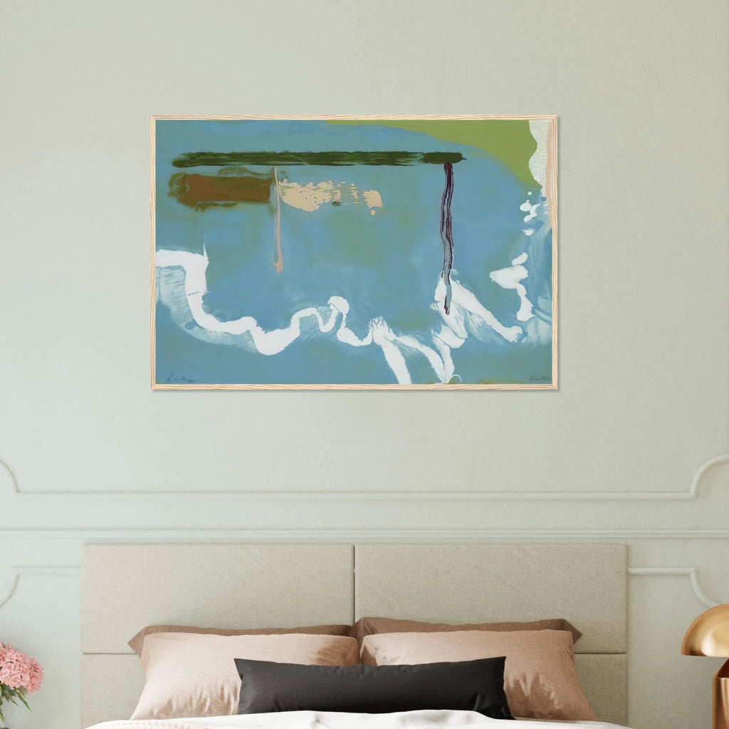 Skywriting - 1997 Framed Poster | Helen Frankenthaler Framed Prints Wall Art | Frankenthaler Helen