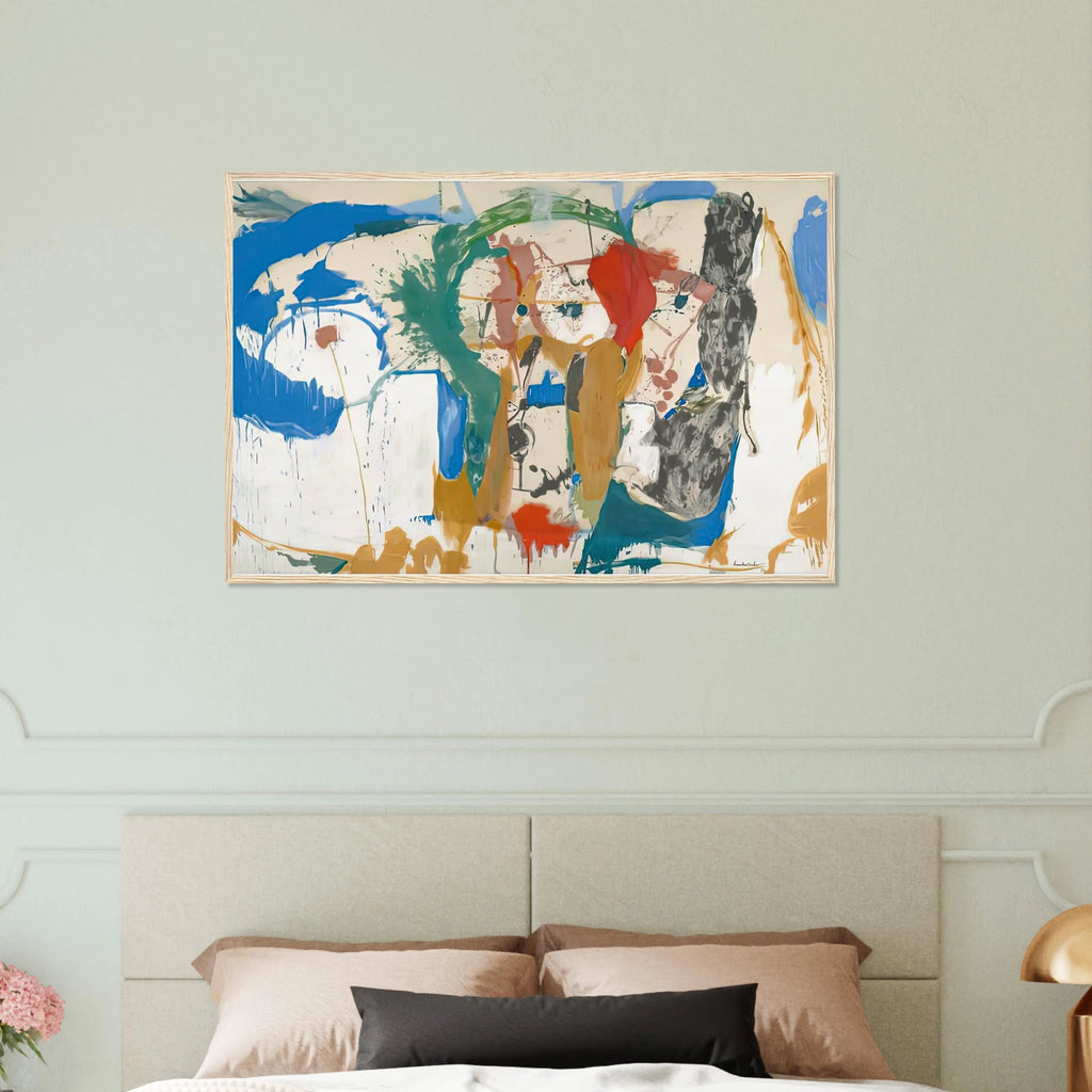 Madridscape, 1959- Framed Poster | Helen Frankenthaler Framed Prints Wall Art | Frankenthaler Helen