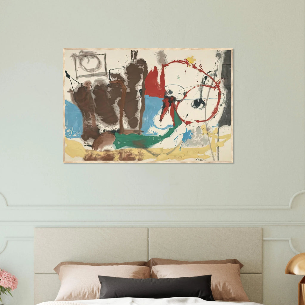 Mother Goose Melody, 1959- Framed Poster | Helen Frankenthaler Framed Prints Wall Art | Frankenthaler Helen