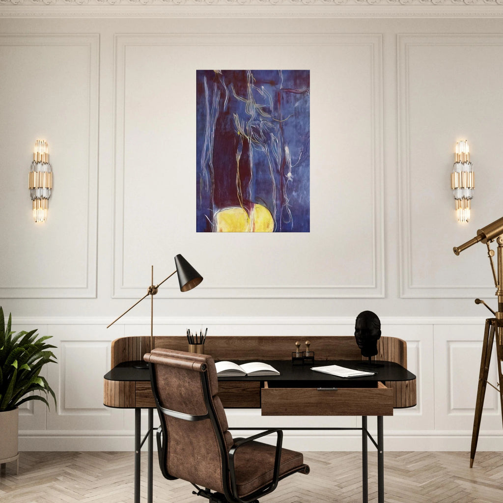 All About Blue - 1994 Canvas | Helen Frankenthaler Canvas | Frankenthaler Helen