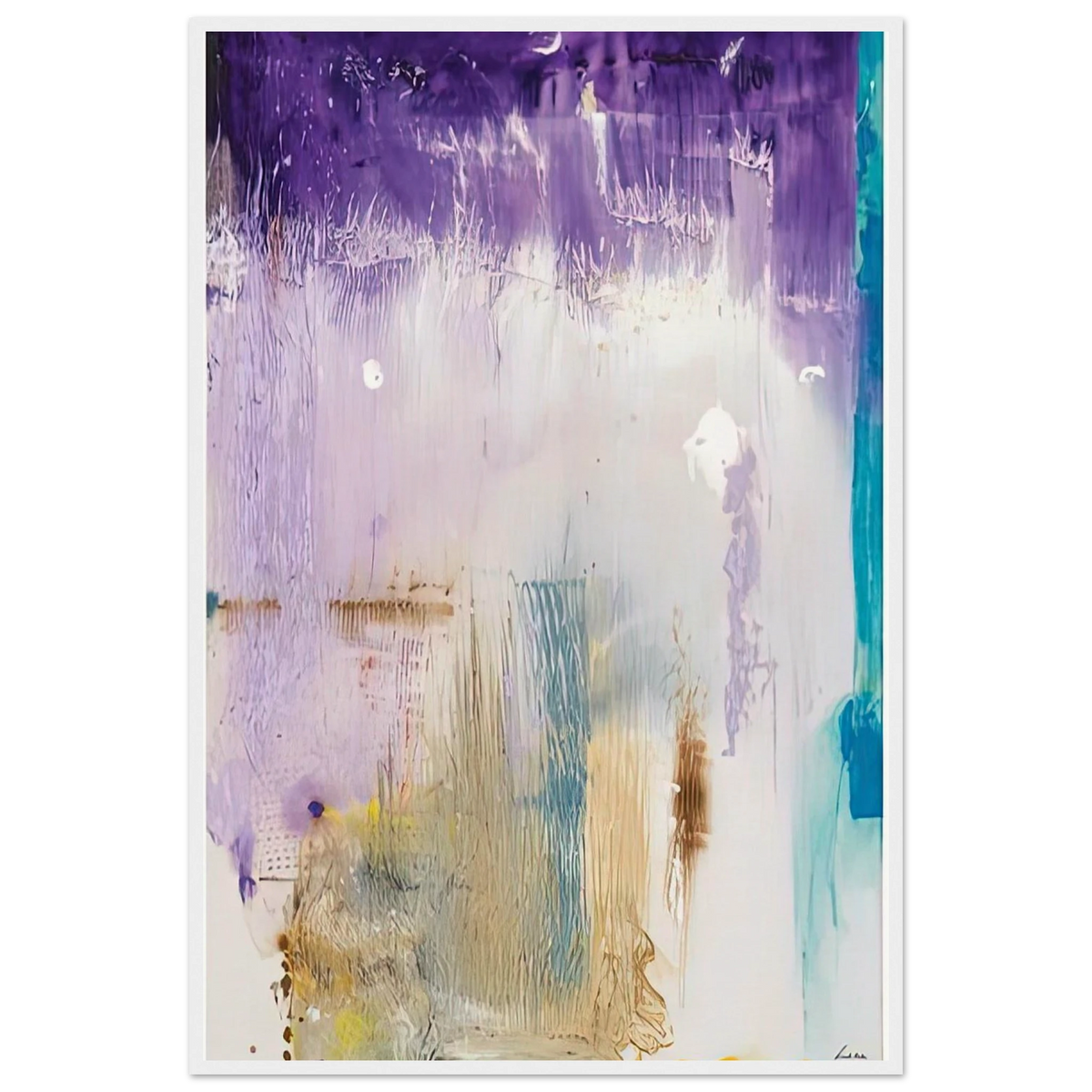 Magnet, 1992- Framed Poster | Helen Frankenthaler Framed Prints Wall Art | Frankenthaler Helen