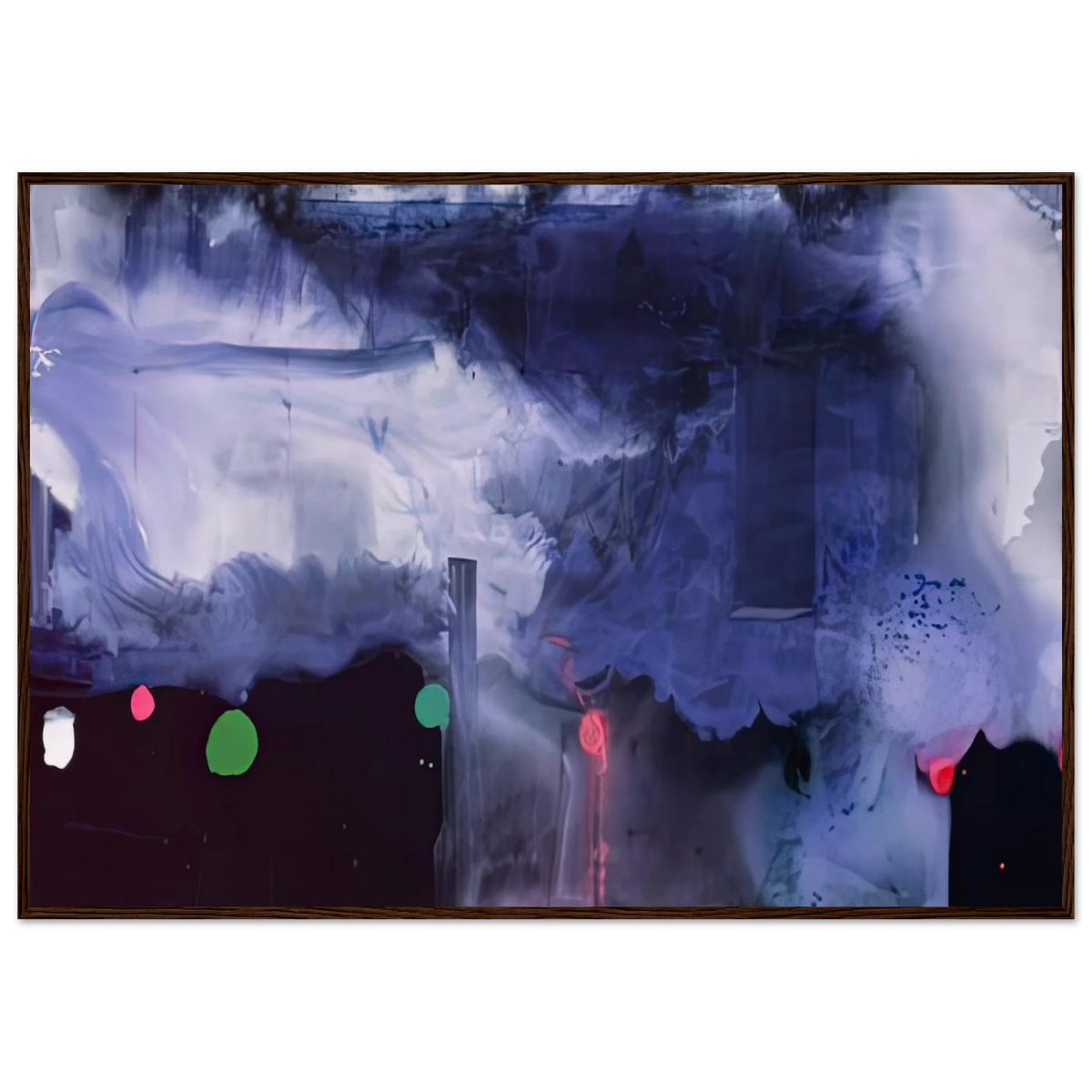 Star Gazing, 1989- Framed Poster | Helen Frankenthaler Framed Prints Wall Art | Frankenthaler Helen