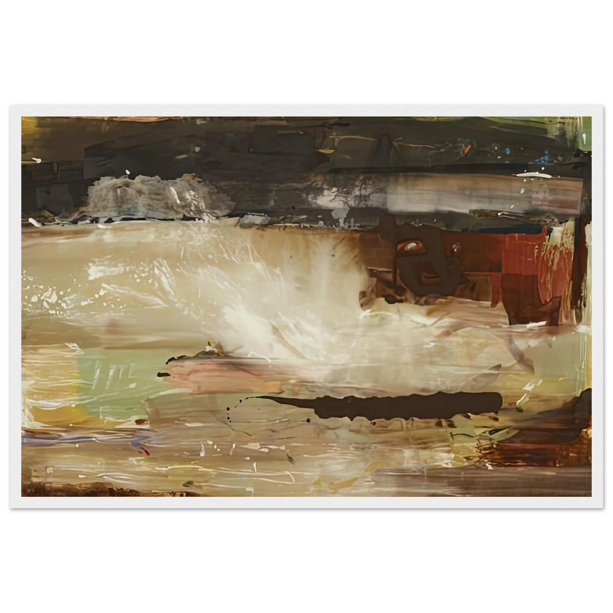 For E.M., 1981- Framed Poster | Helen Frankenthaler Framed Prints Wall Art | Frankenthaler Helen