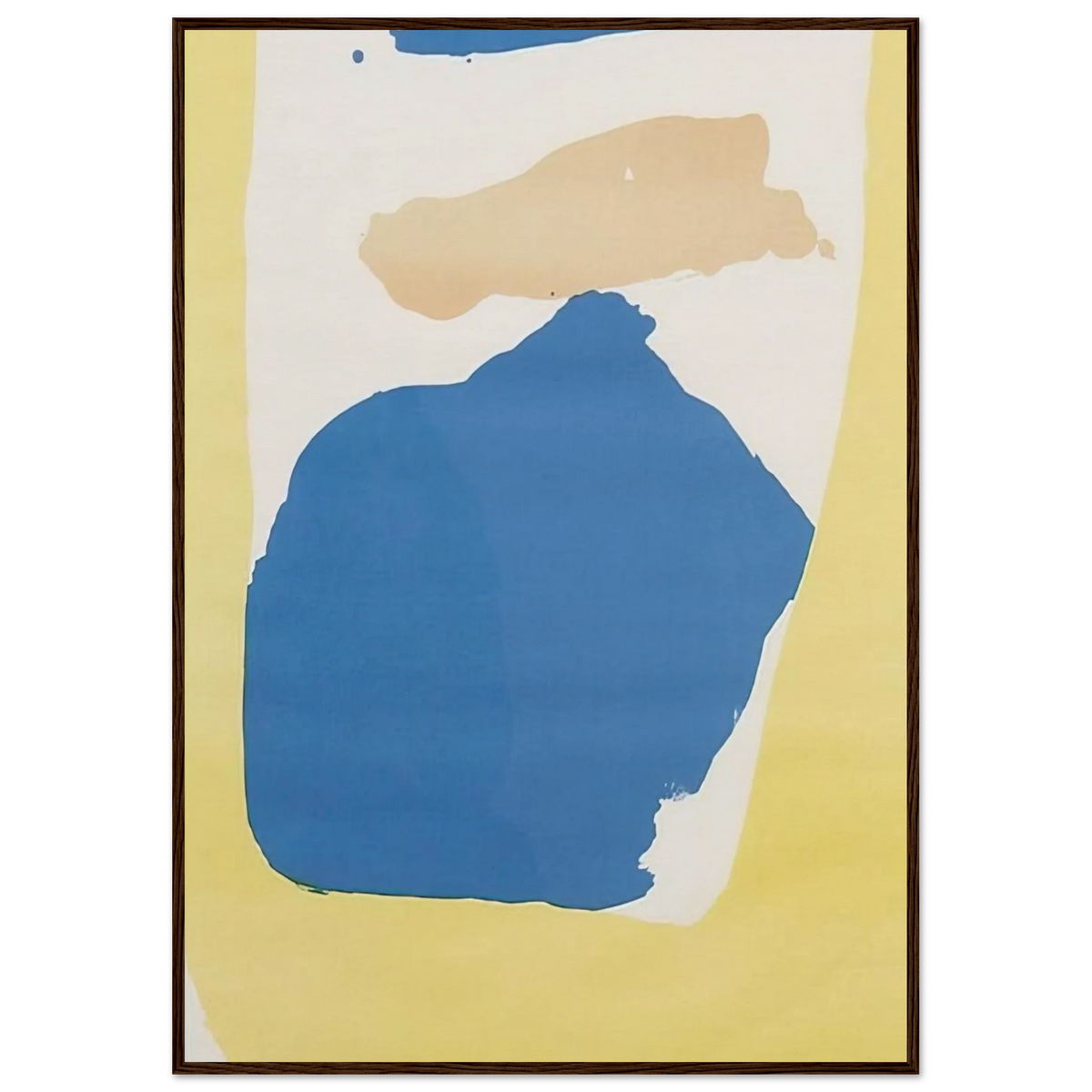 Frankenthaler Preview - 1965 Framed Poster | Helen Frankenthaler Framed Prints Wall Art | Frankenthaler Helen