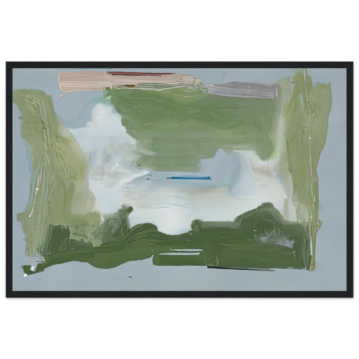 Lush Spring, 1975- Framed Poster | Helen Frankenthaler Framed Prints Wall Art | Frankenthaler Helen