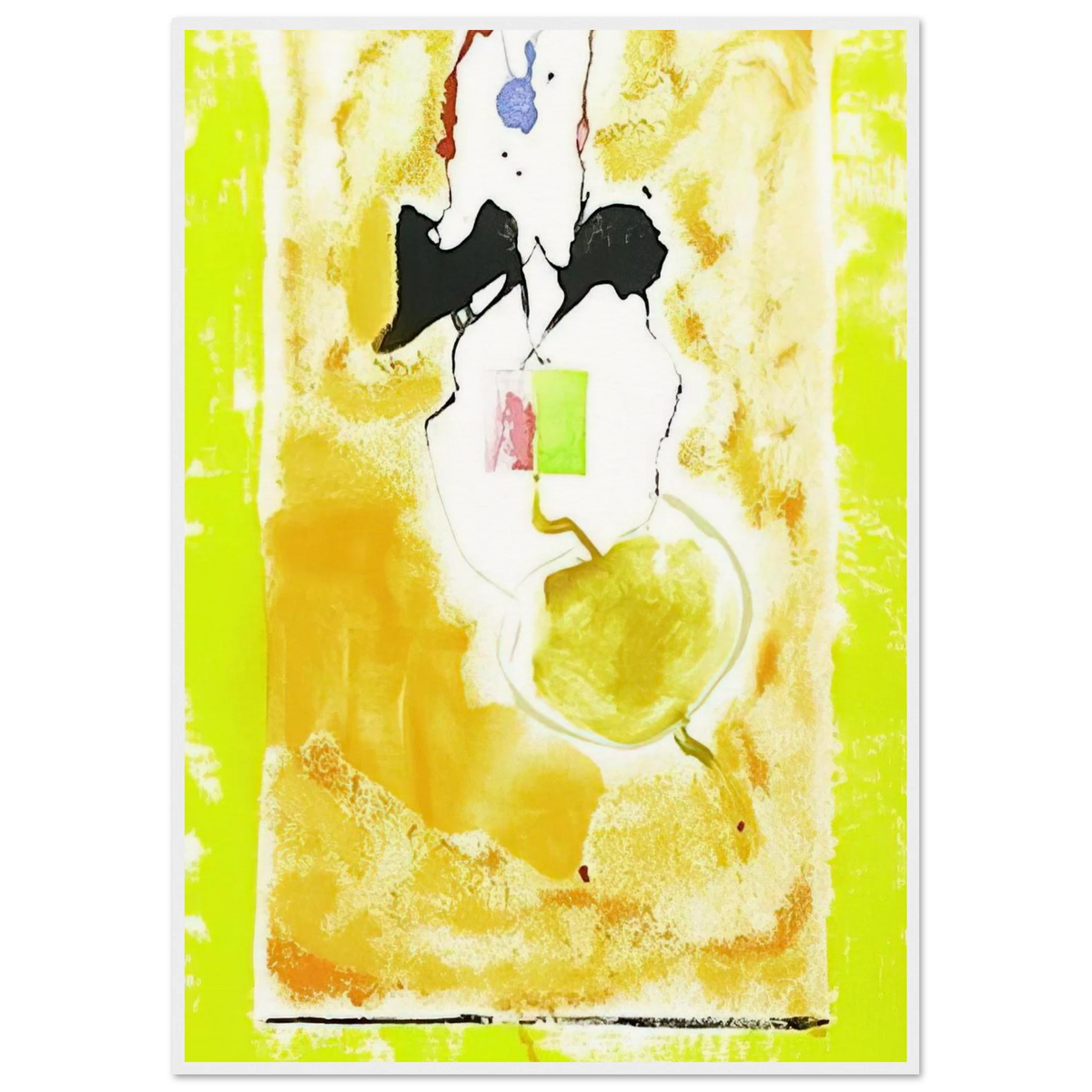 Solar Imp - 2001 Framed Poster | Helen Frankenthaler Framed Prints Wall Art | Frankenthaler Helen