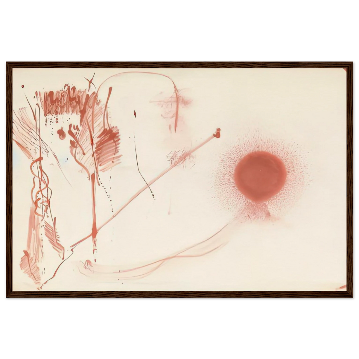 Towards a New Climate, 1957- Framed Poster | Helen Frankenthaler Framed Prints Wall Art | Frankenthaler Helen
