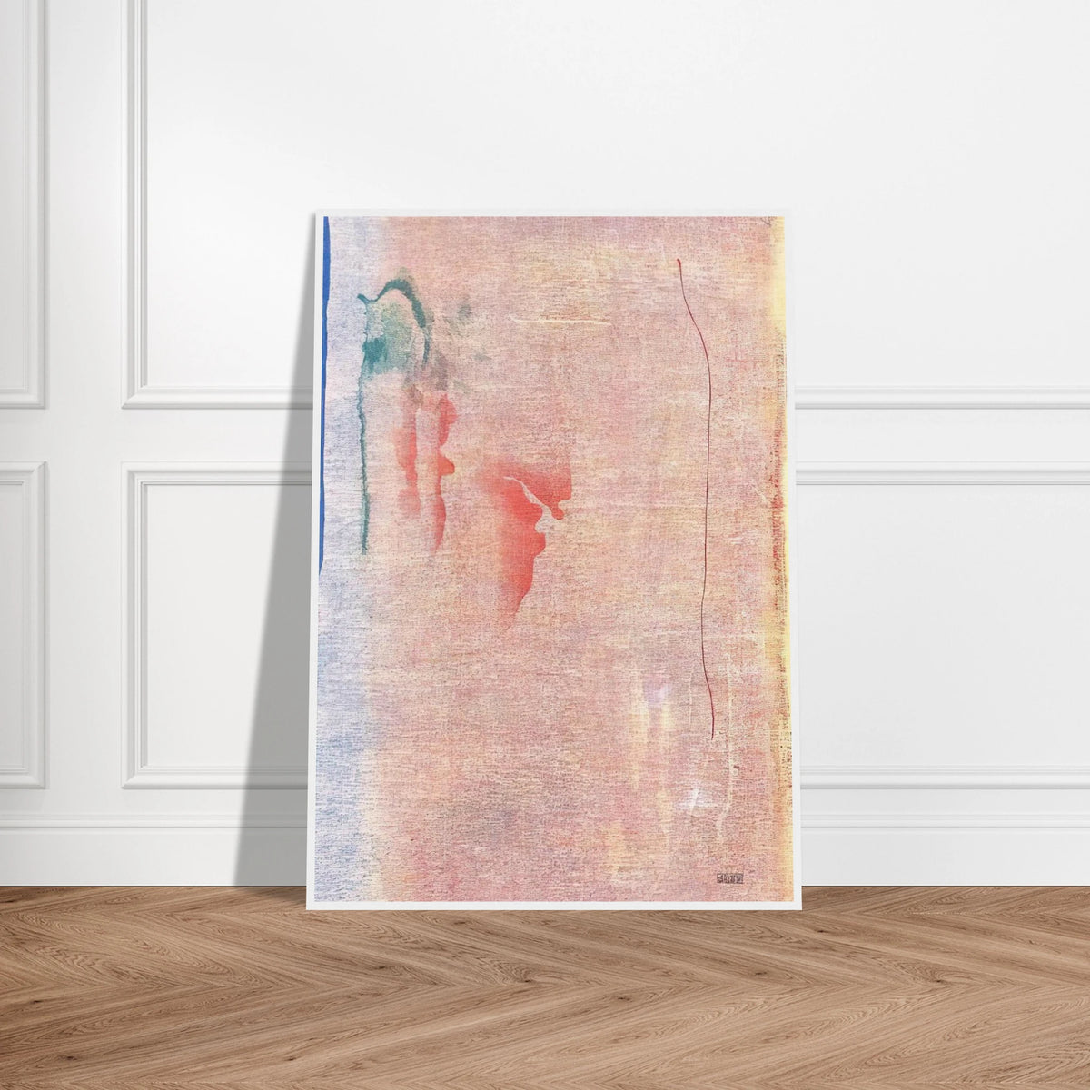 Cedar Hill - 1983 Framed Poster | Helen Frankenthaler Framed Prints Wall Art | Frankenthaler Helen