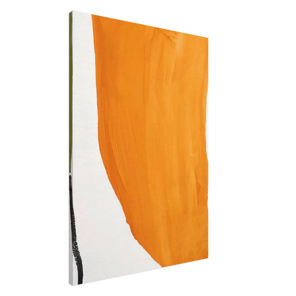Orange Downpour - 1970 Canvas | Helen Frankenthaler Canvas | Frankenthaler Helen