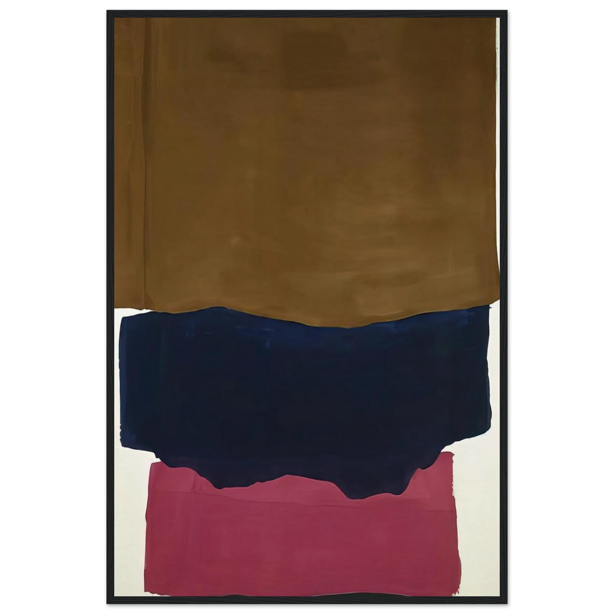 Indian Summer - 1967 Framed Poster | Helen Frankenthaler Framed Prints Wall Art | Frankenthaler Helen