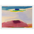Leveling - 1973 Framed Poster | Helen Frankenthaler Framed Prints Wall Art | Frankenthaler Helen