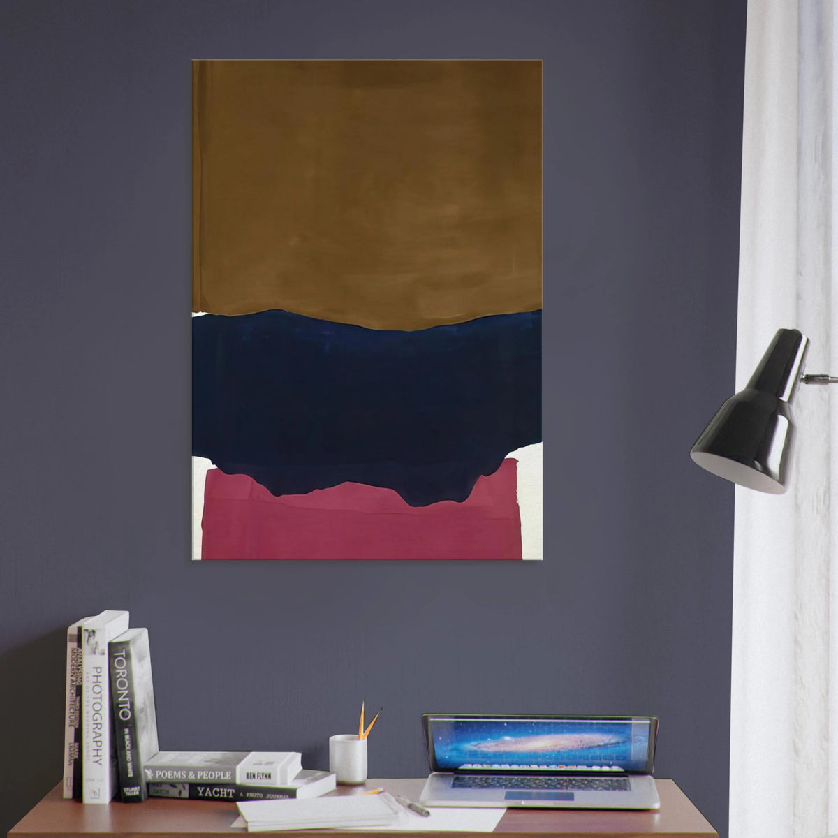 Indian Summer - 1967 Canvas | Helen Frankenthaler Canvas | Frankenthaler Helen