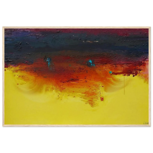Adirondacks - 1992 Framed Poster | Helen Frankenthaler Framed Prints Wall Art | Frankenthaler Helen