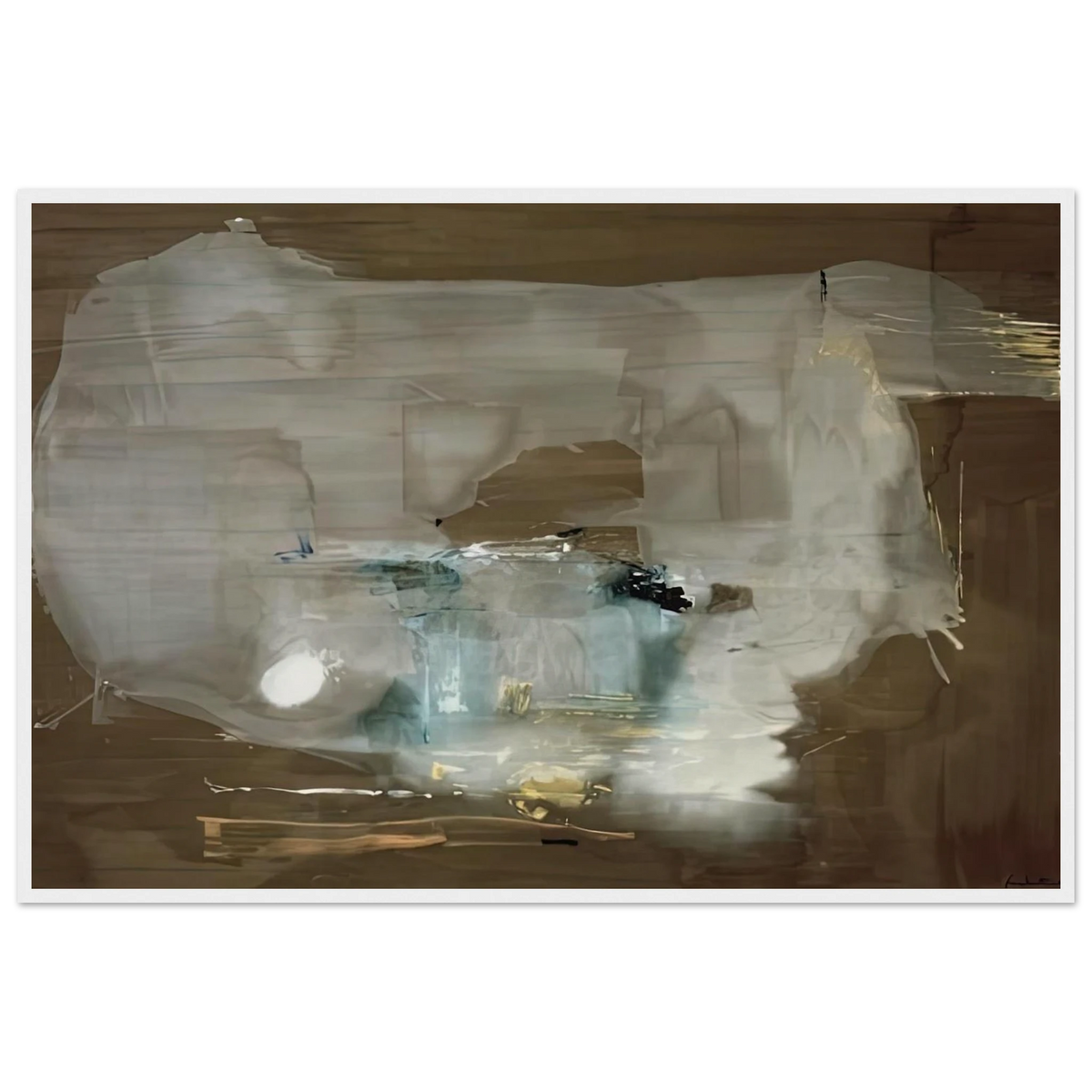 M, 1977- Framed Poster | Helen Frankenthaler Framed Prints Wall Art | Frankenthaler Helen