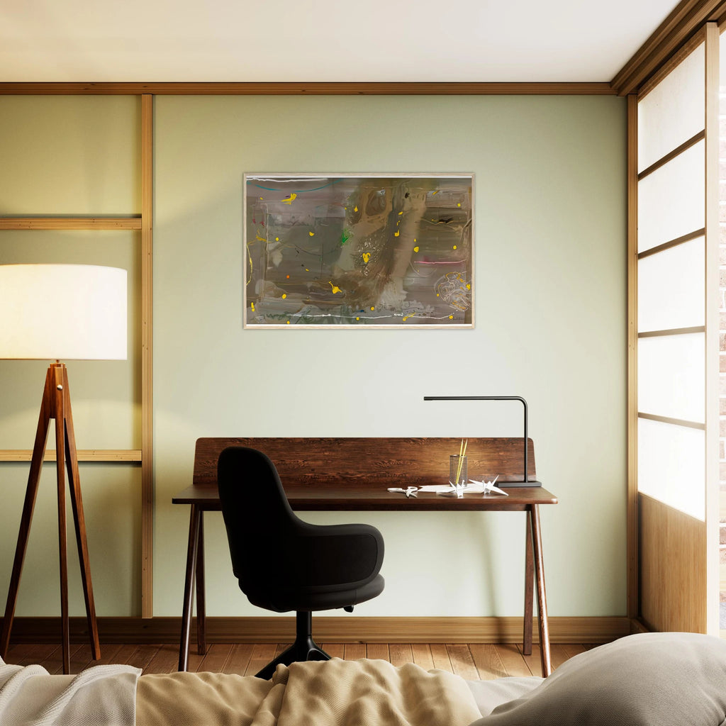 Halley’s Comet, 1985- Framed Poster | Helen Frankenthaler Framed Prints Wall Art | Frankenthaler Helen
