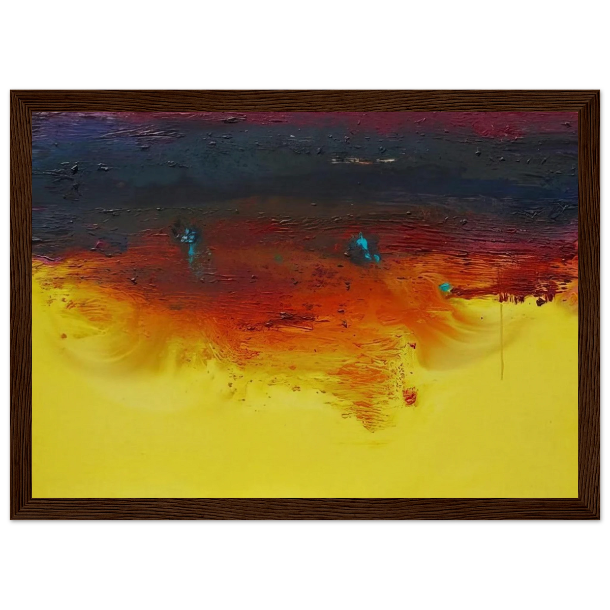 Adirondacks - 1992 Framed Poster | Helen Frankenthaler Framed Prints Wall Art | Frankenthaler Helen