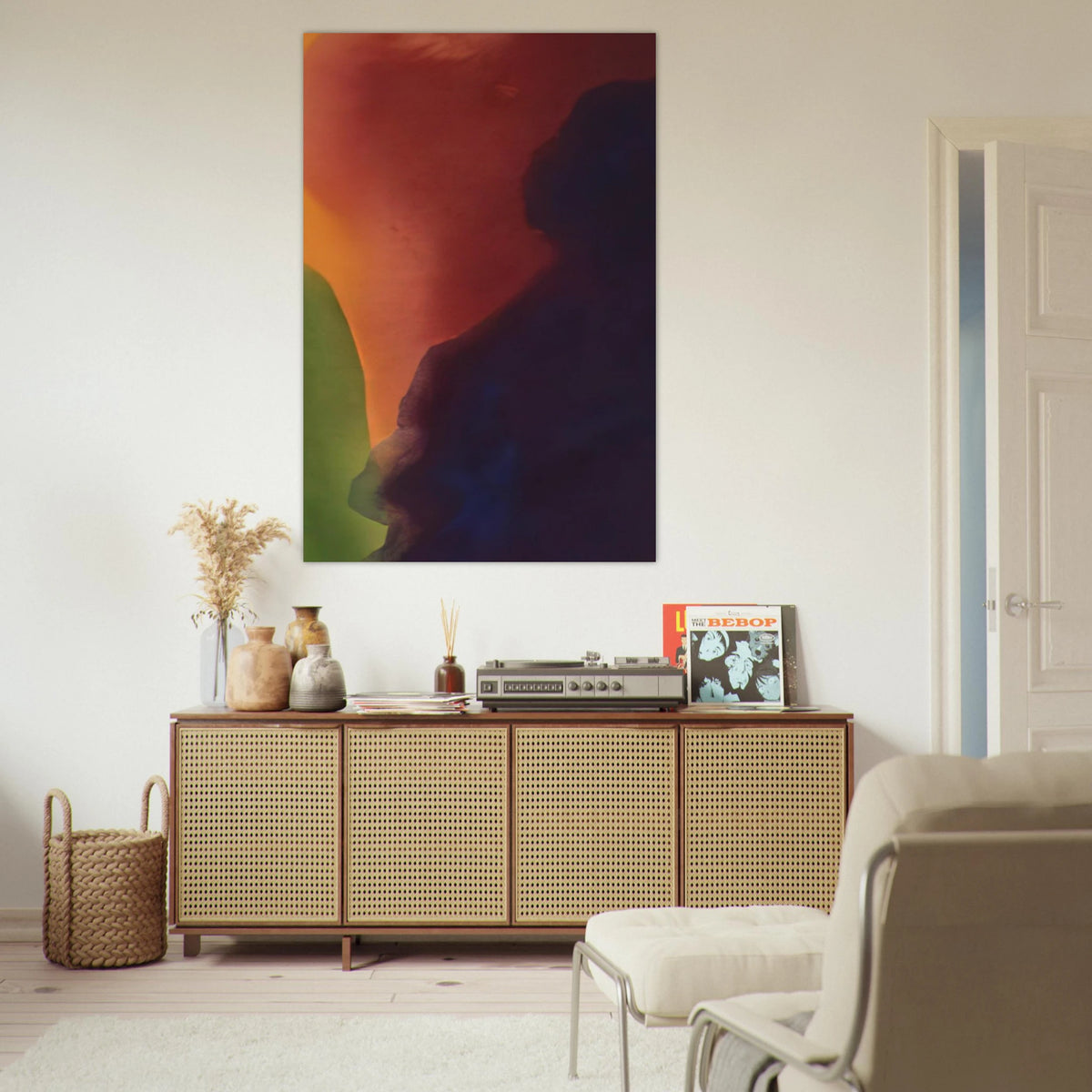 Blue Atmosphere III - 1963 Poster | Helen Frankenthaler Poster | Frankenthaler Helen
