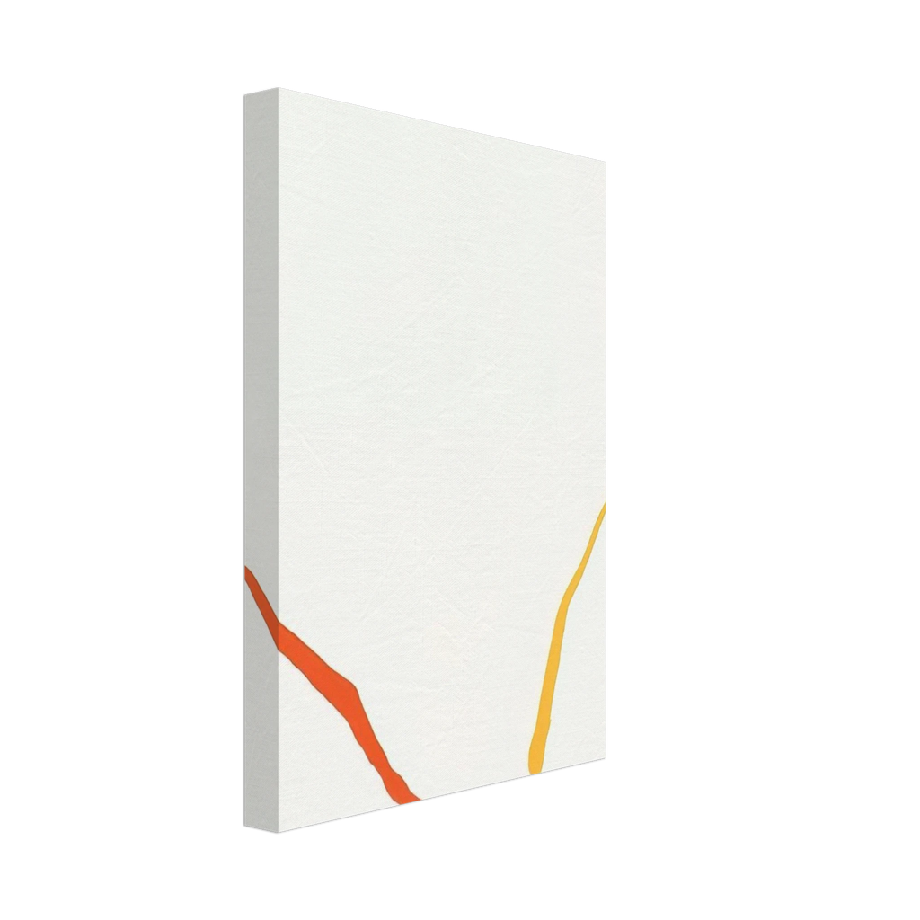 What Red Lines Can Do - 1970 Canvas | Helen Frankenthaler Canvas | Frankenthaler Helen
