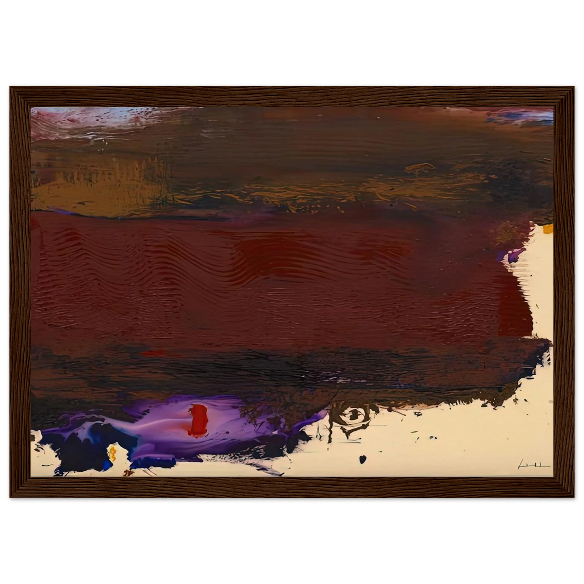 Requiem, 1992- Framed Poster | Helen Frankenthaler Framed Prints Wall Art | Frankenthaler Helen