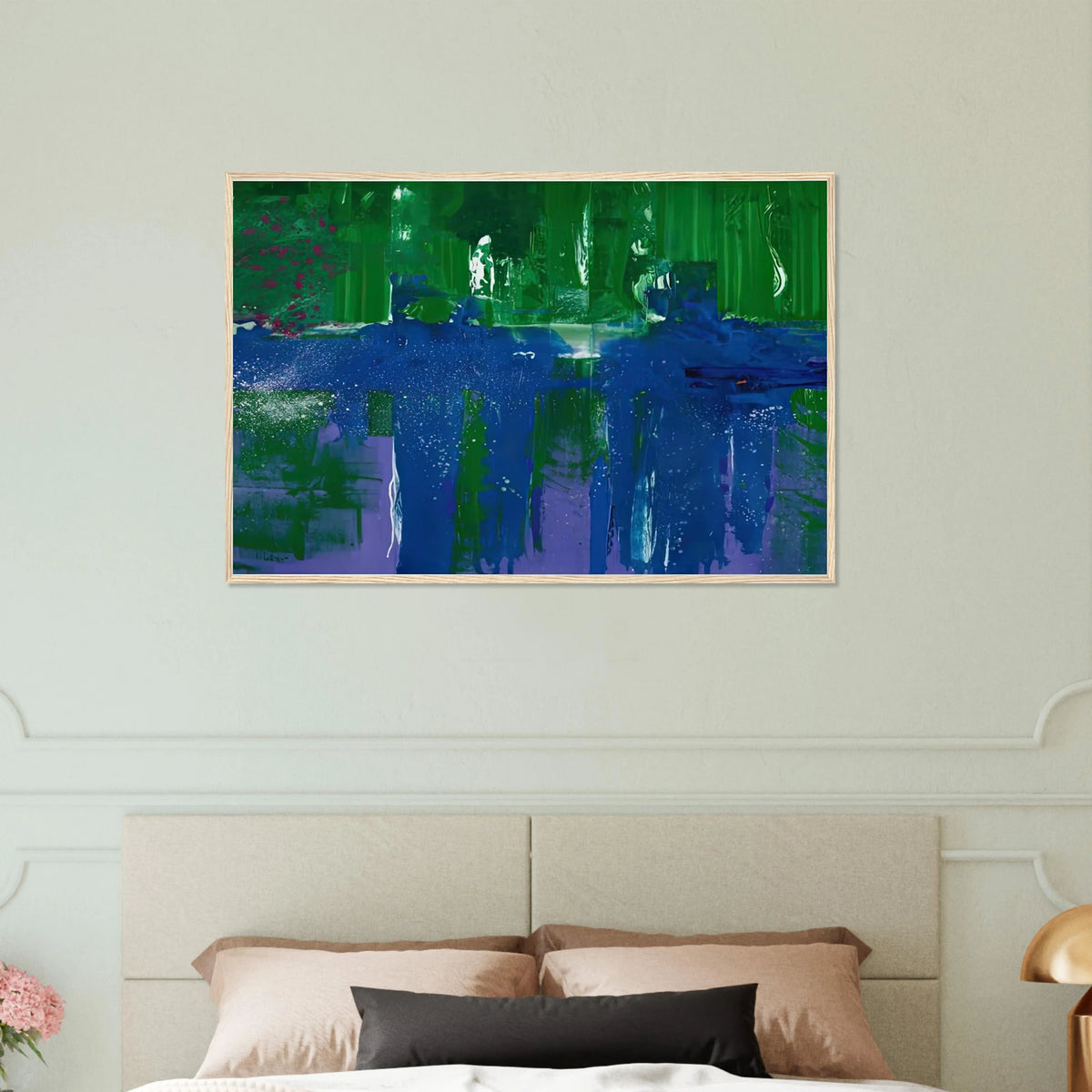Grotto, 1990- Framed Poster | Helen Frankenthaler Framed Prints Wall Art | Frankenthaler Helen