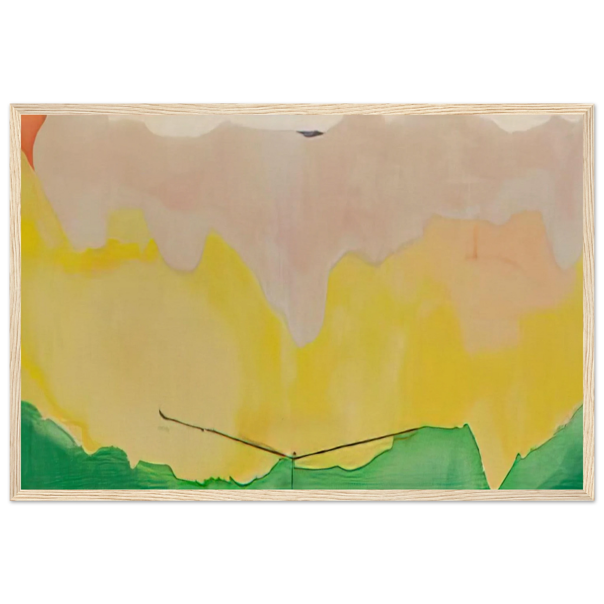 Boulevard - 1973 Framed Poster | Helen Frankenthaler Framed Prints Wall Art | Frankenthaler Helen