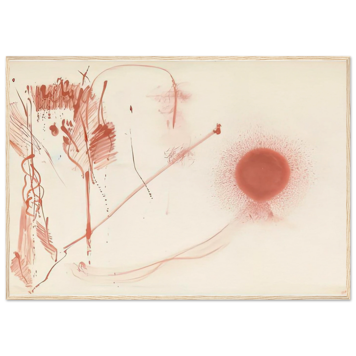 Towards a New Climate, 1957- Framed Poster | Helen Frankenthaler Framed Prints Wall Art | Frankenthaler Helen