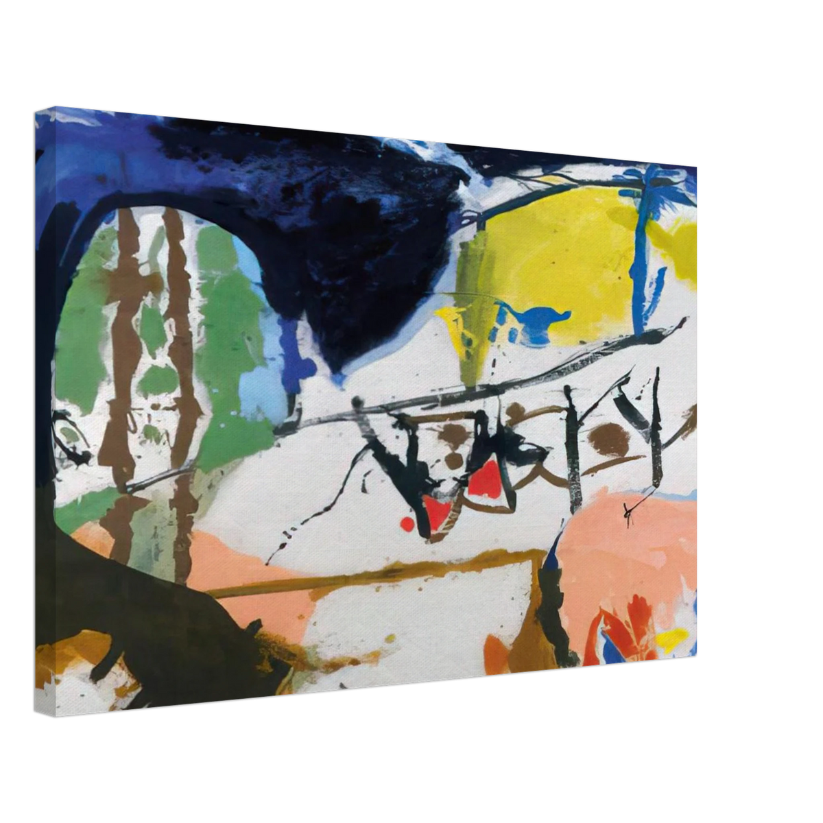 Acres - 1959 Canvas | Helen Frankenthaler Canvas | Frankenthaler Helen
