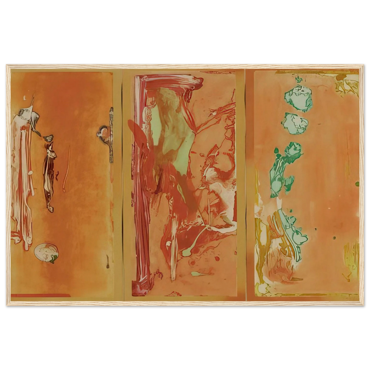 Gateway - 1988 Framed Poster | Helen Frankenthaler Framed Prints Wall Art | Frankenthaler Helen