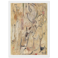 Beach, 1950- Framed Poster | Helen Frankenthaler Framed Prints Wall Art | Frankenthaler Helen
