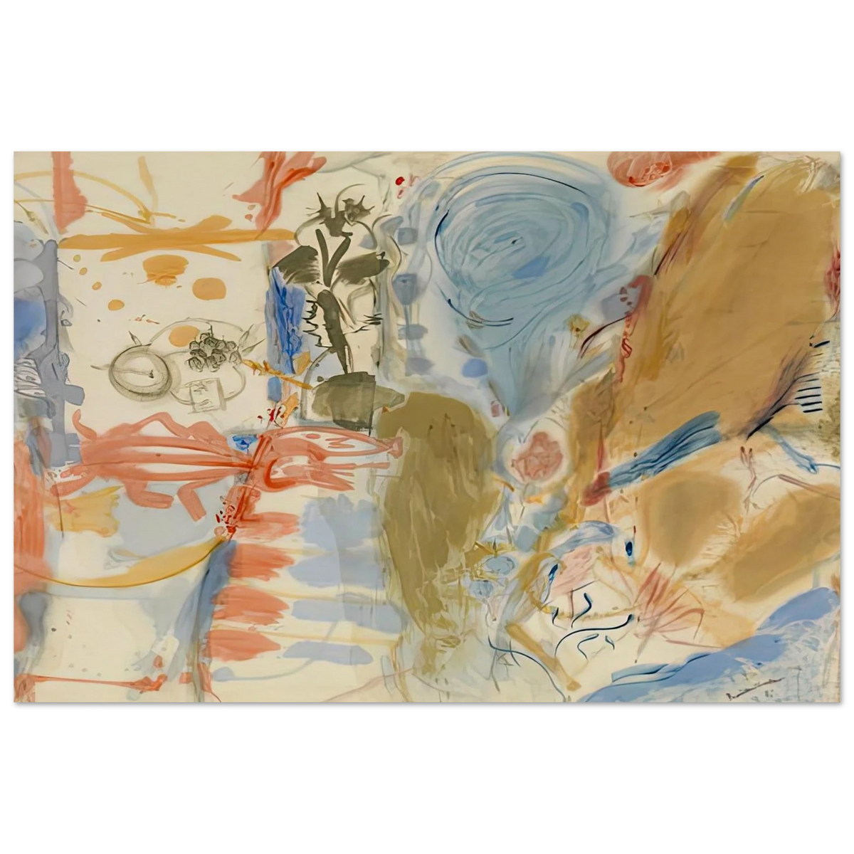 Western Dream, 1957- Poster | Helen Frankenthaler Poster | Frankenthaler Helen