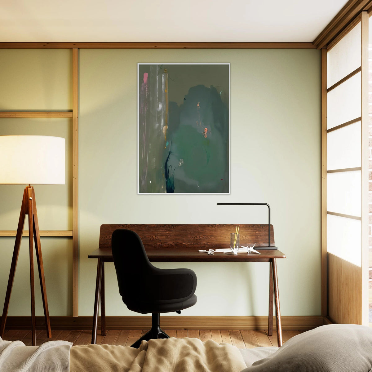 Côte d Argent - 1980 Framed Poster | Helen Frankenthaler Framed Prints Wall Art | Frankenthaler Helen