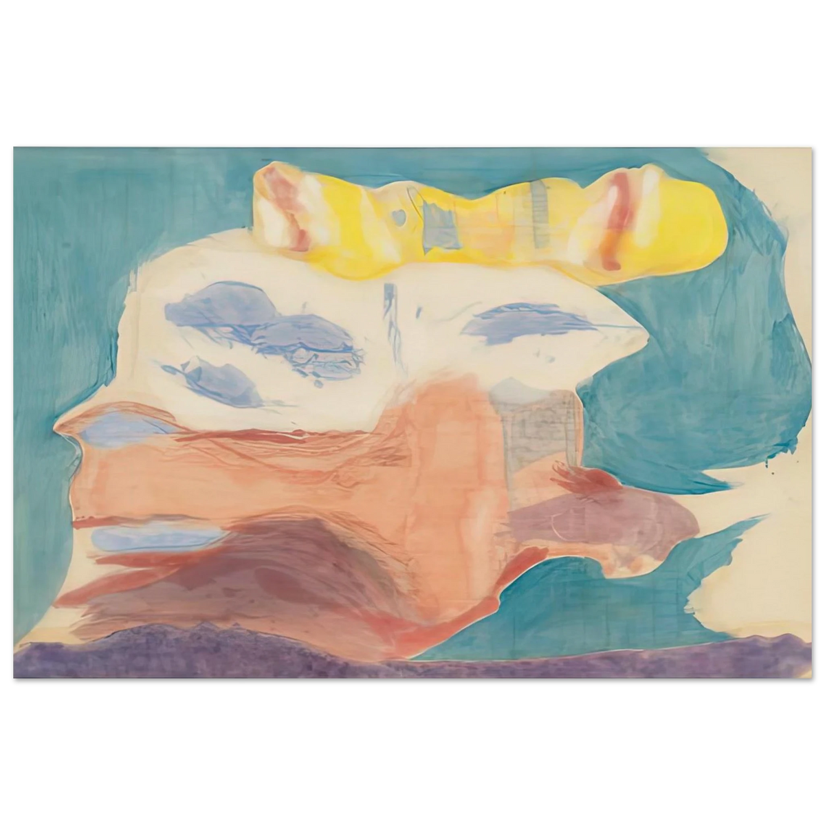 Sea Goddess, 1963- Poster | Helen Frankenthaler Poster | Frankenthaler Helen