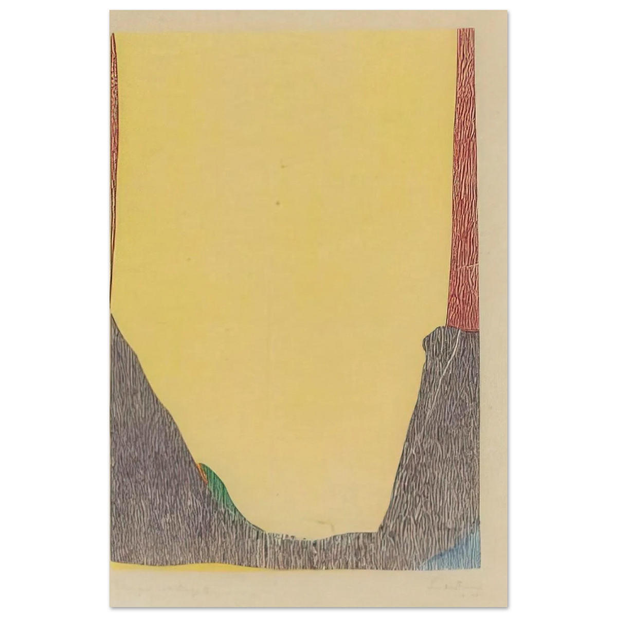 East and Beyond - 1973 Poster | Helen Frankenthaler Poster | Frankenthaler Helen