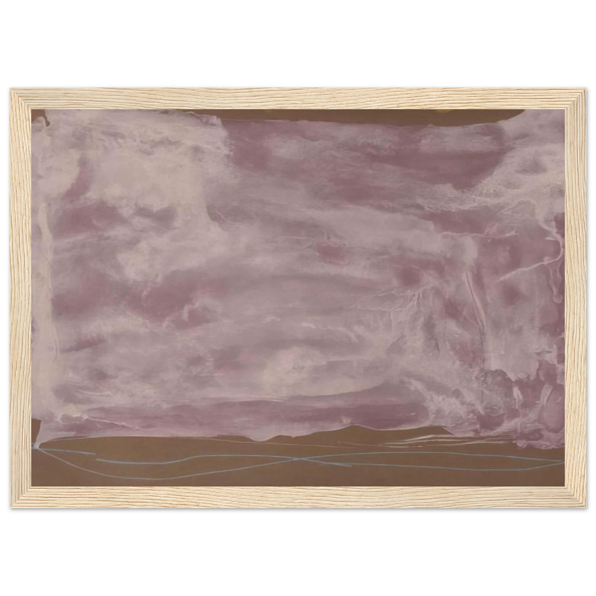 Soho Dreams - 1987 Framed Poster | Helen Frankenthaler Framed Prints Wall Art | Frankenthaler Helen